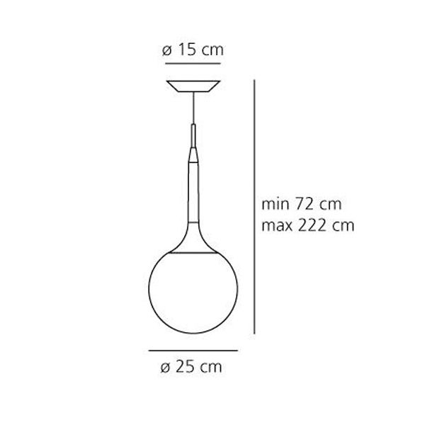 Artemide Castore Sospensione