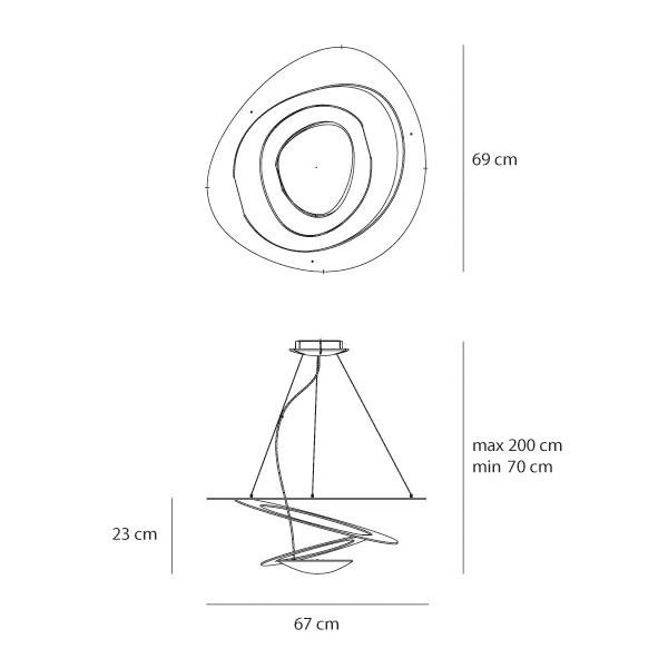Artemide Pirce Mini Sospensione