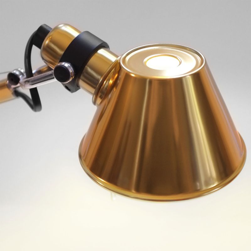 Tolomeo Micro Tavolo Gold Limited Edition Tolomeo Micro Tavolo Gold Limited Edition