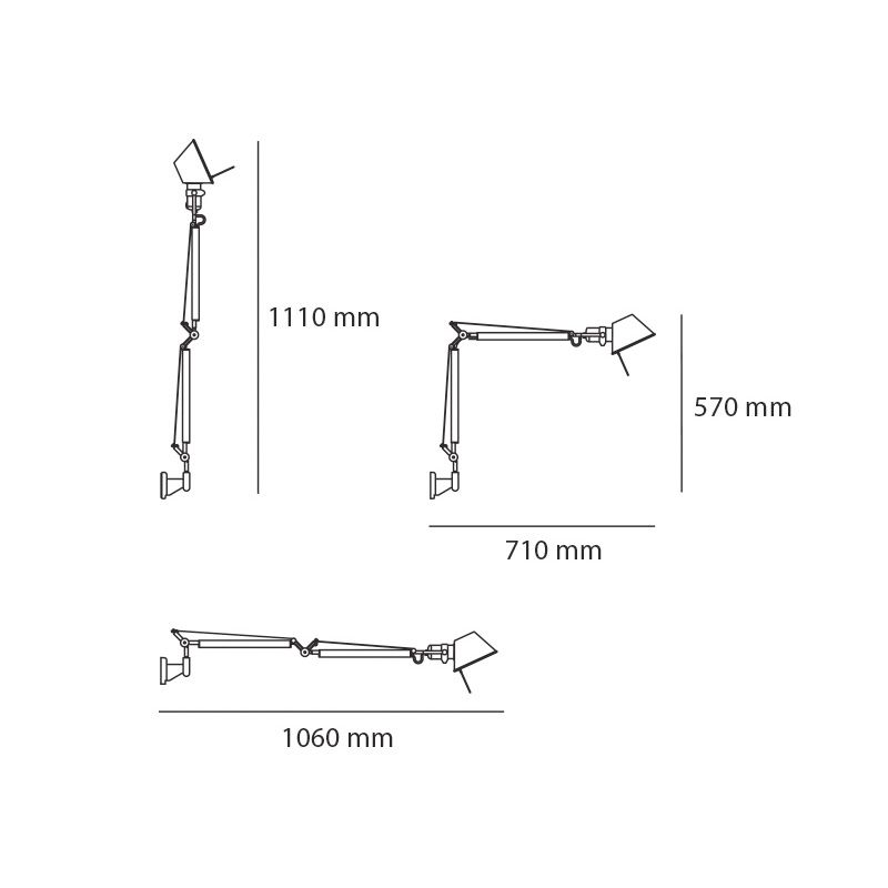 Artemide Tolomeo Mini Parete