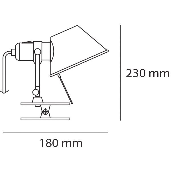 Artemide Tolomeo Pinza Artemide Tolomeo Pinza