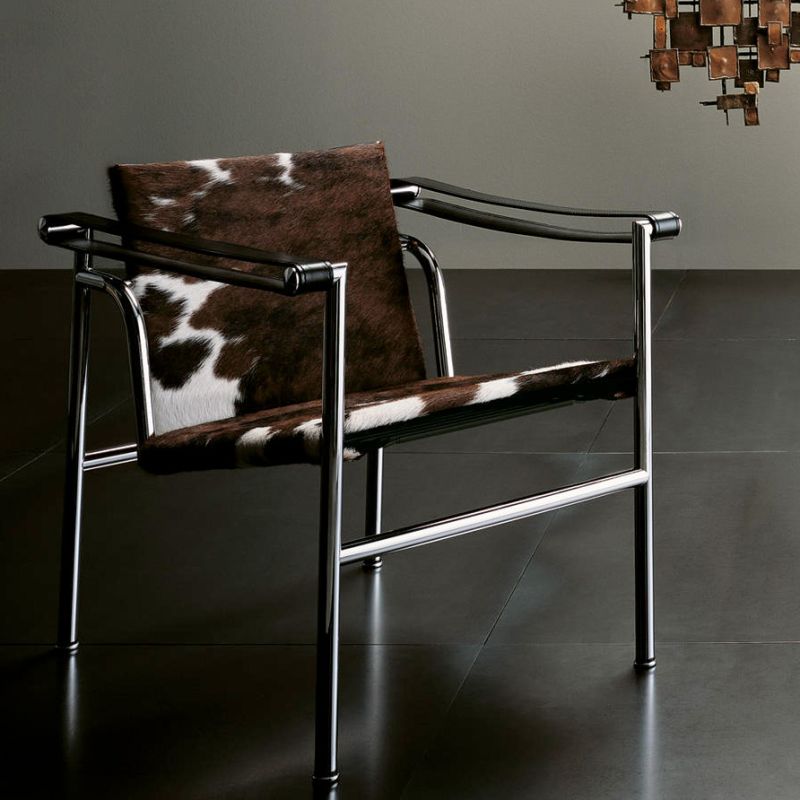Cassina Le Corbusier LC1 Sessel in Fell Cassina Le Corbusier LC1 Sessel in Fell