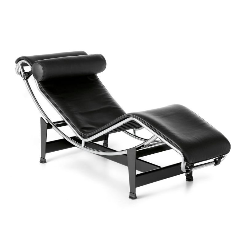Cassina Le Corbusier LC4 Liege Leder schwarz