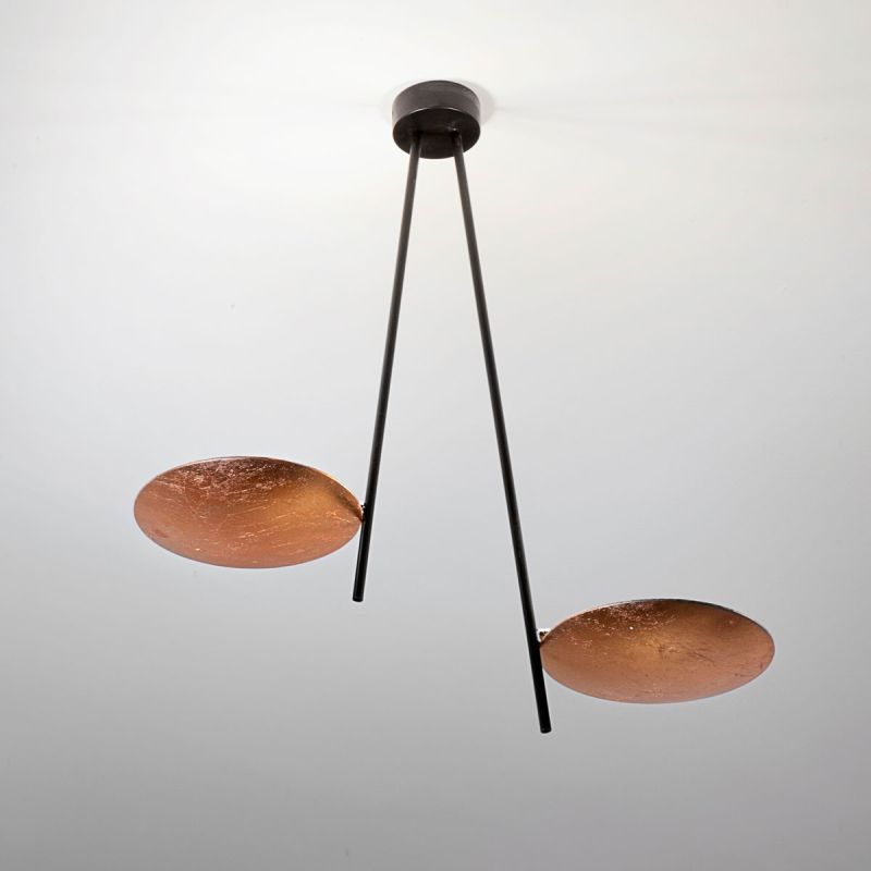 Catellani & Smith Lederam C2 mit Kupfer-Scheiben