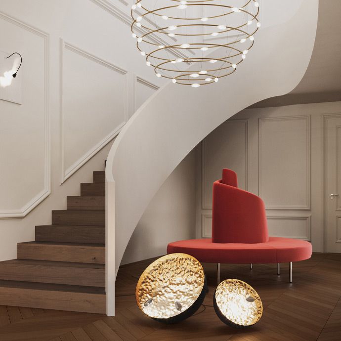 Stchu Moon 01 Bodenleuchte