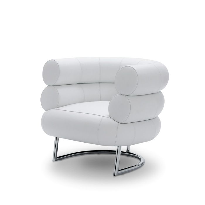ClassiCon Bibendum Sessel Leder weiß