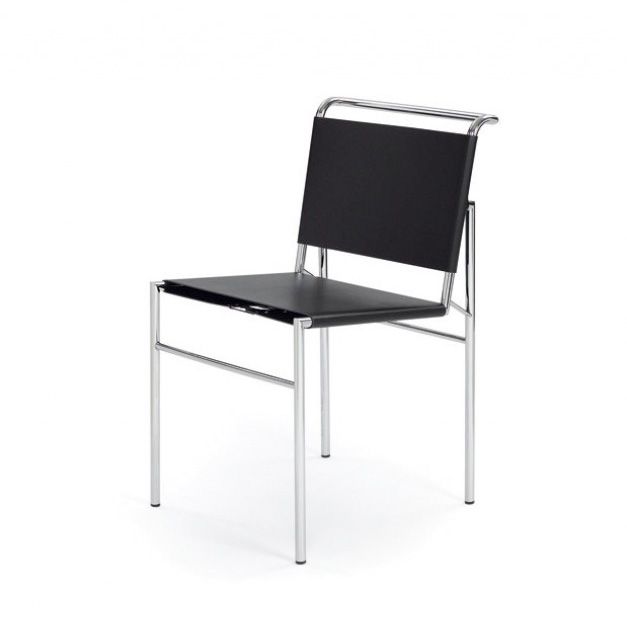 ClassiCon Roquebrune in chrom mit schwarzem Leder