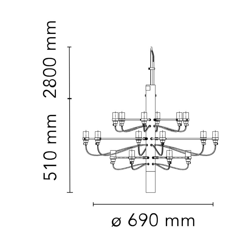 Flos 2097/18 Pendelleuchte Flos 2097/18 Pendelleuchte