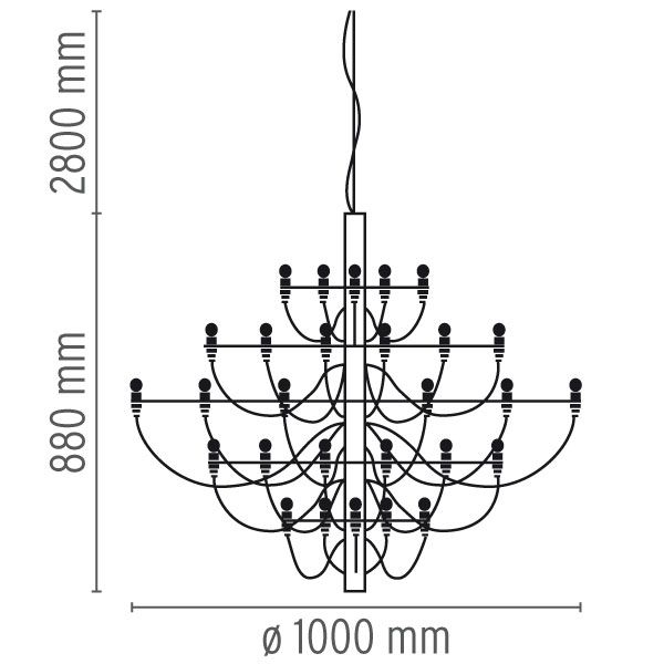 Flos 2097/50 Pendelleuchte Flos 2097/50 Pendelleuchte