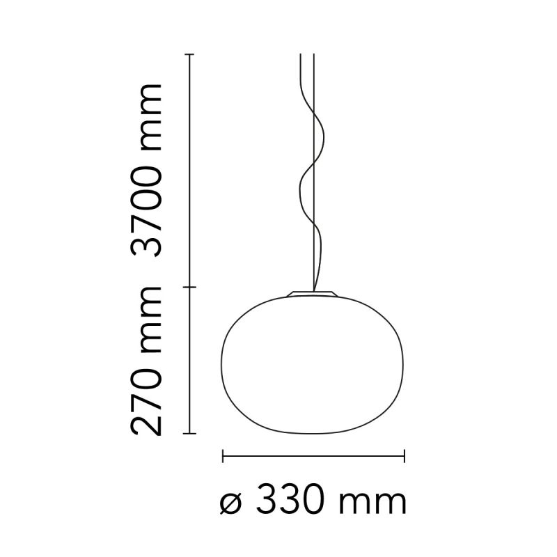 Flos Glo-Ball S1 Pendelleuchte