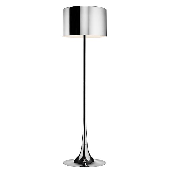 Flos Stehleuchte Spun Light F in aluminium Flos Stehleuchte Spun Light F in aluminium