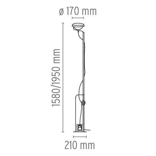 Flos Toio Stehleuchte Flos Toio Stehleuchte