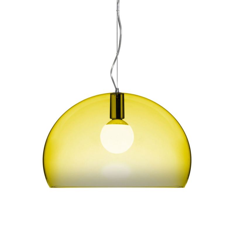 Kartell FL/Y Pendelleuchte gelb