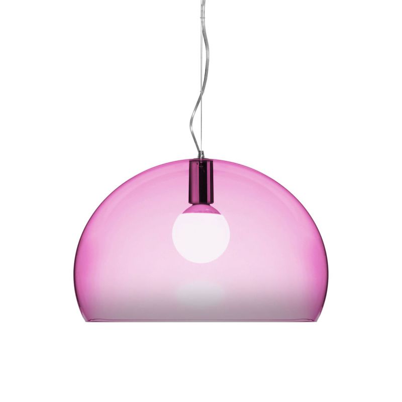 Kartell FL/Y Pendelleuchte kardinalsrot