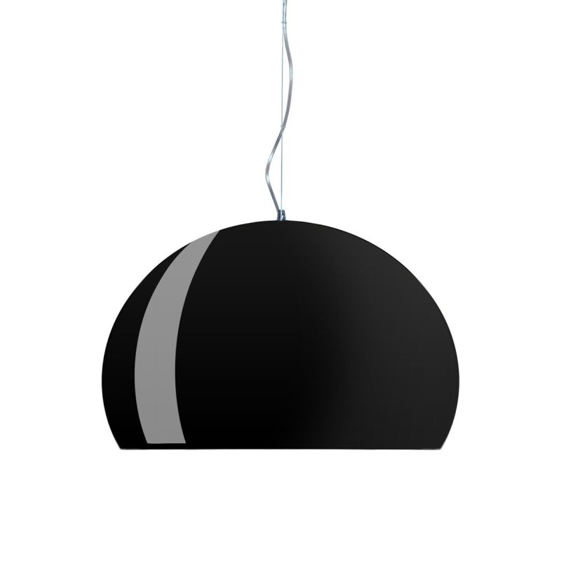 Kartell FL/Y Pendelleuchte schwarz