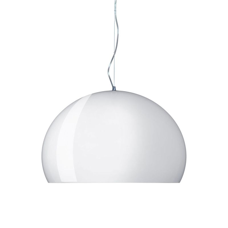 Kartell FL/Y Pendelleuchte weiß