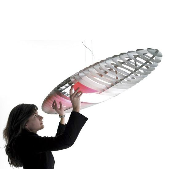 Luceplan Titania Queen Farbfilter wechseln Luceplan Titania Queen Farbfilter wechseln