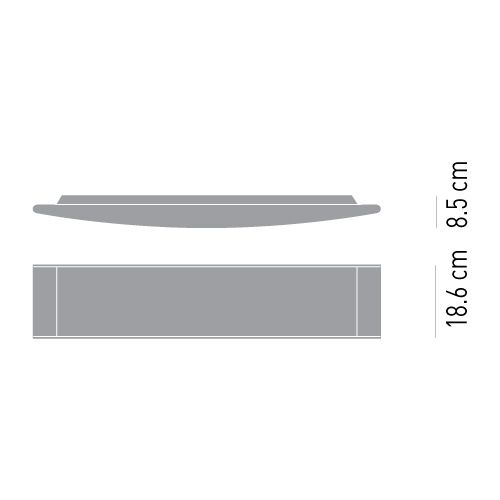 Luceplan Strip D22-2 Abmessungen