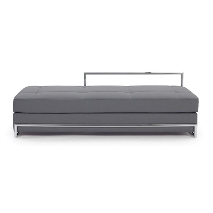 ClassiCon Day Bed Sofa Front Grau Stoff