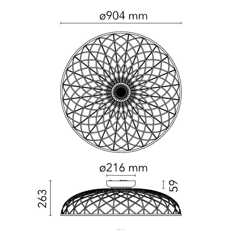 Flos Skynest C Deckenleuchte