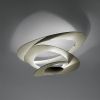 Artemide Pirce Mini Soffitto LED gold, 3000° Kelvin