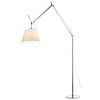 Artemide Tolomeo Mega Terra mit Dimmer mit Pergament-Schirm Ø 32 cm