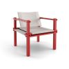 COR Farmer Sessel Stoff 5090 natur, Esche rot geölt