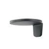 Flos Oplight W1 Wandleuchte anthrazit
