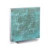 QlockTwo Earth 13.5 Uhr (Deutsch) Vintage Copper (Kupfer patiniert)