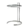 ClassiCon Adjustable Table E 1027 Persolglas grau, Gestell verchromt