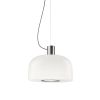 Flos Bellhop Glass S2 Pendelleuchte aluminium poliert