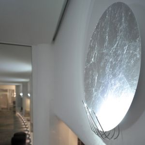 Full Moon 50 LED Wandleuchte mit Blattsilber von Catellani & Smith