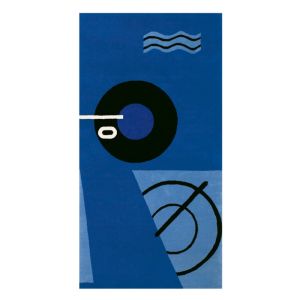 Teppich Blue Marine von Classicon - Design Eileen Gray