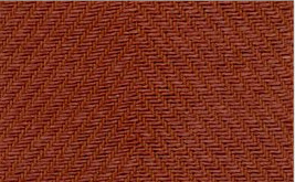 Einfassung Papier/Baumwolle Reddish Brown